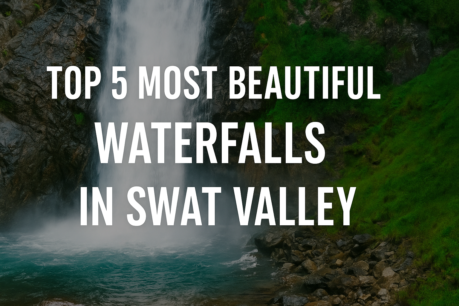 Waterfalls in Swat Valley