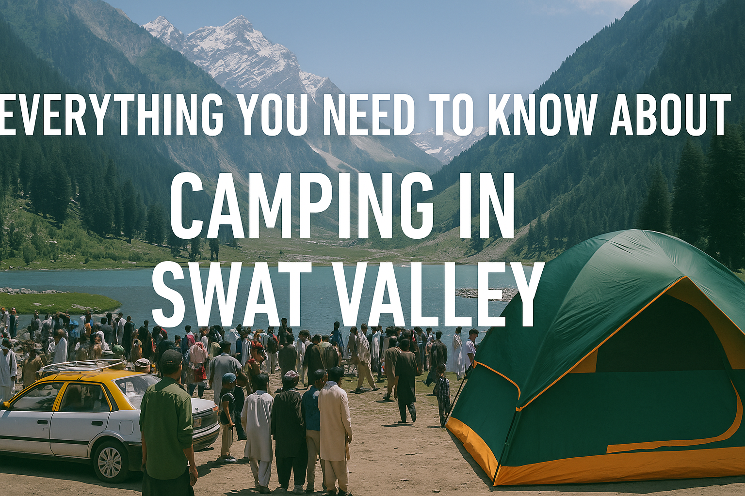 Camping in Swat