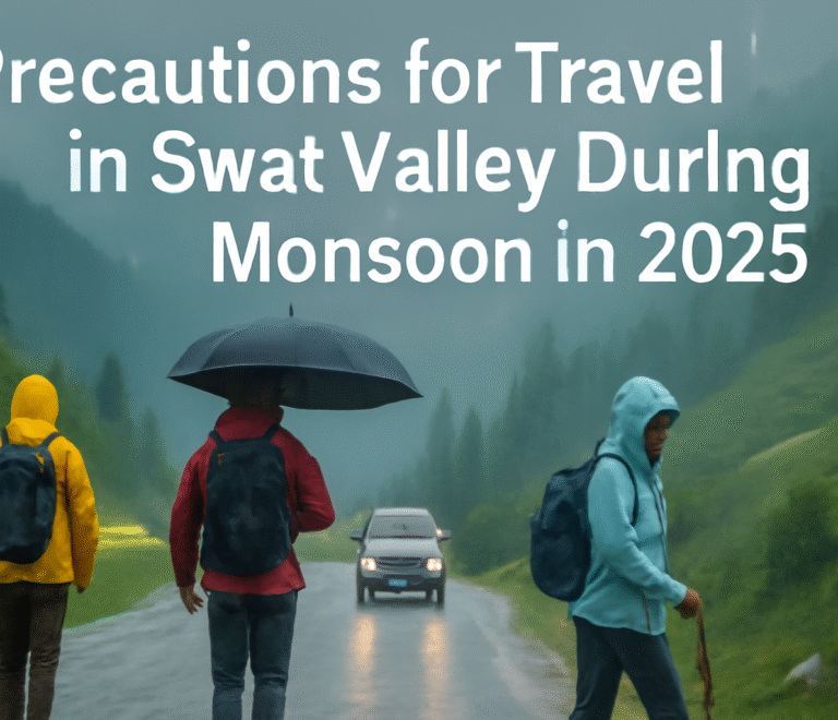 Precautions for Travel in Swat Valley During Monsoon in 2025